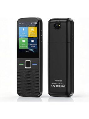 2026 AI Translator Device - No WiFi, 159 Languages, Voice & Photo Translation